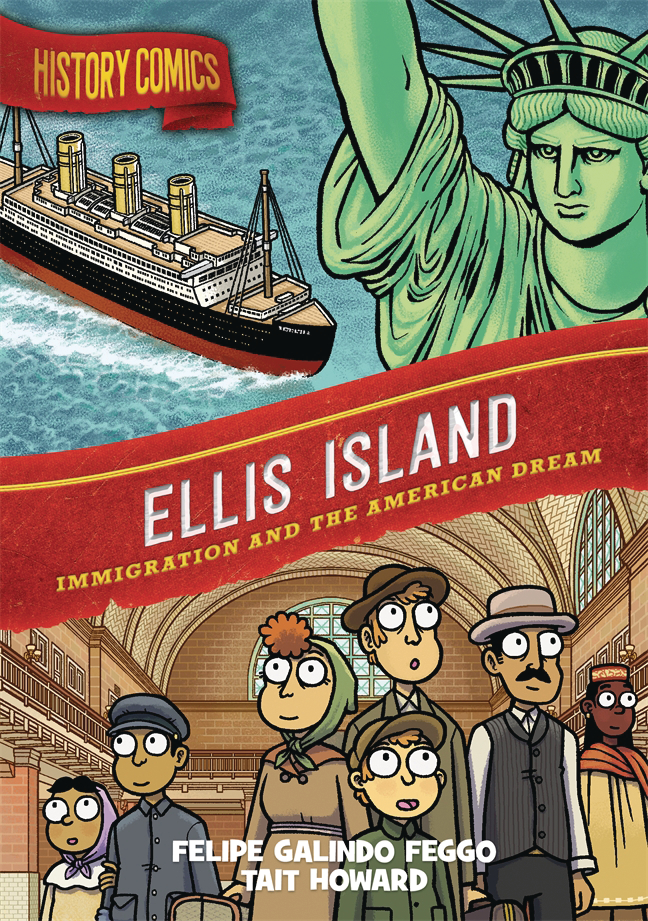 HISTORY COMICS ELLIS ISLAND
