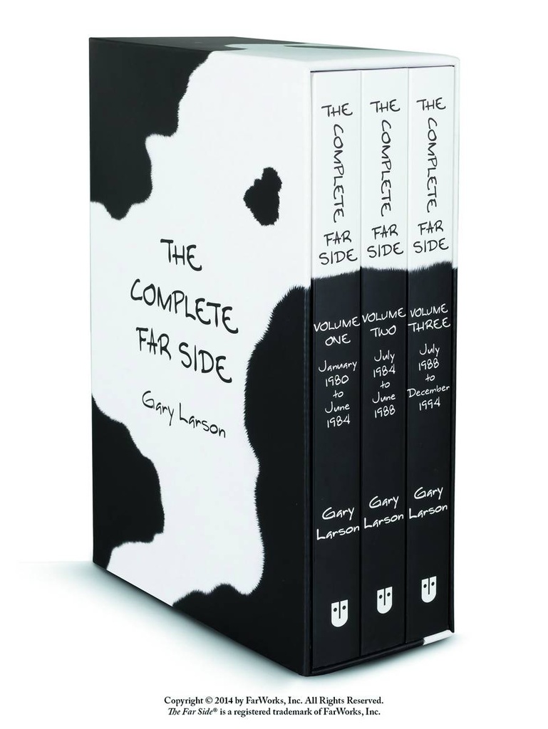 COMPLETE FAR SIDE SLIPCASED BOXED SET