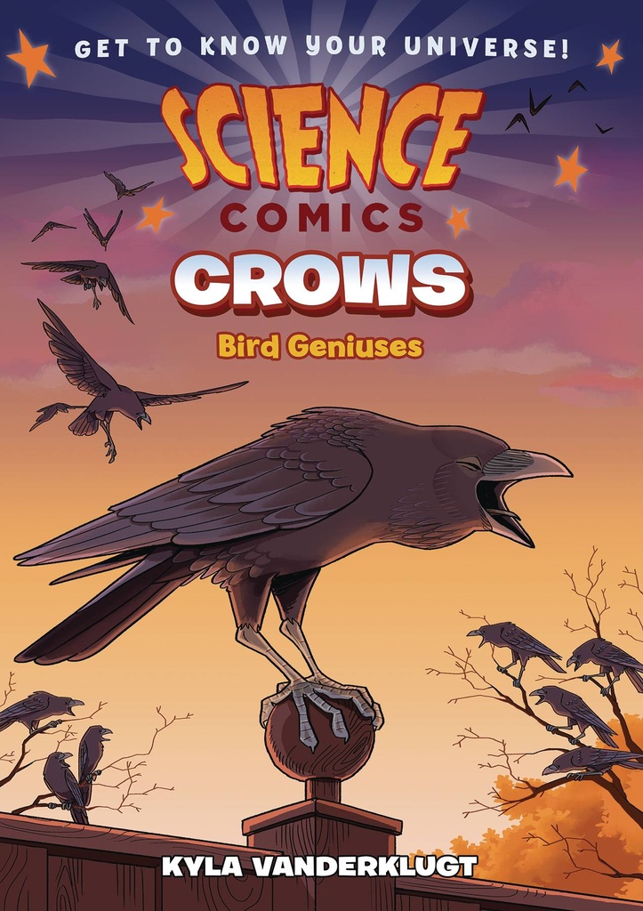 SCIENCE COMICS CROWS GENIUS BIRDS HC