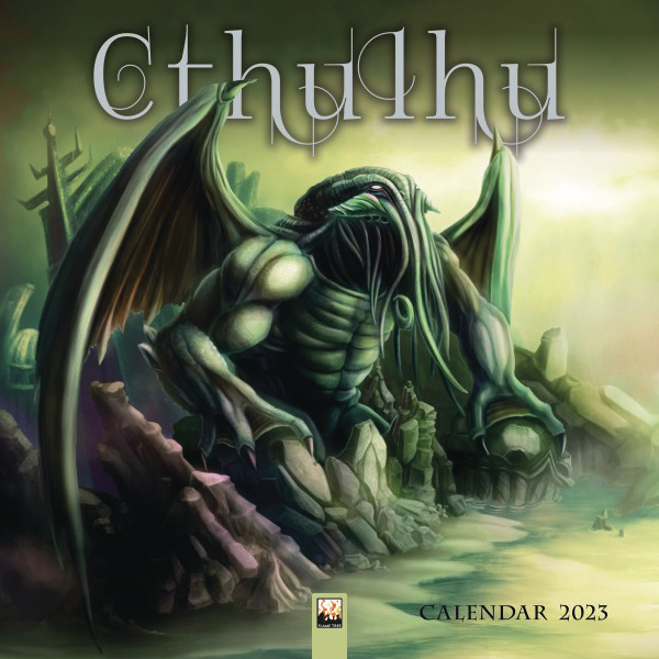 CTHULHU ART 2023 WALL CALENDAR