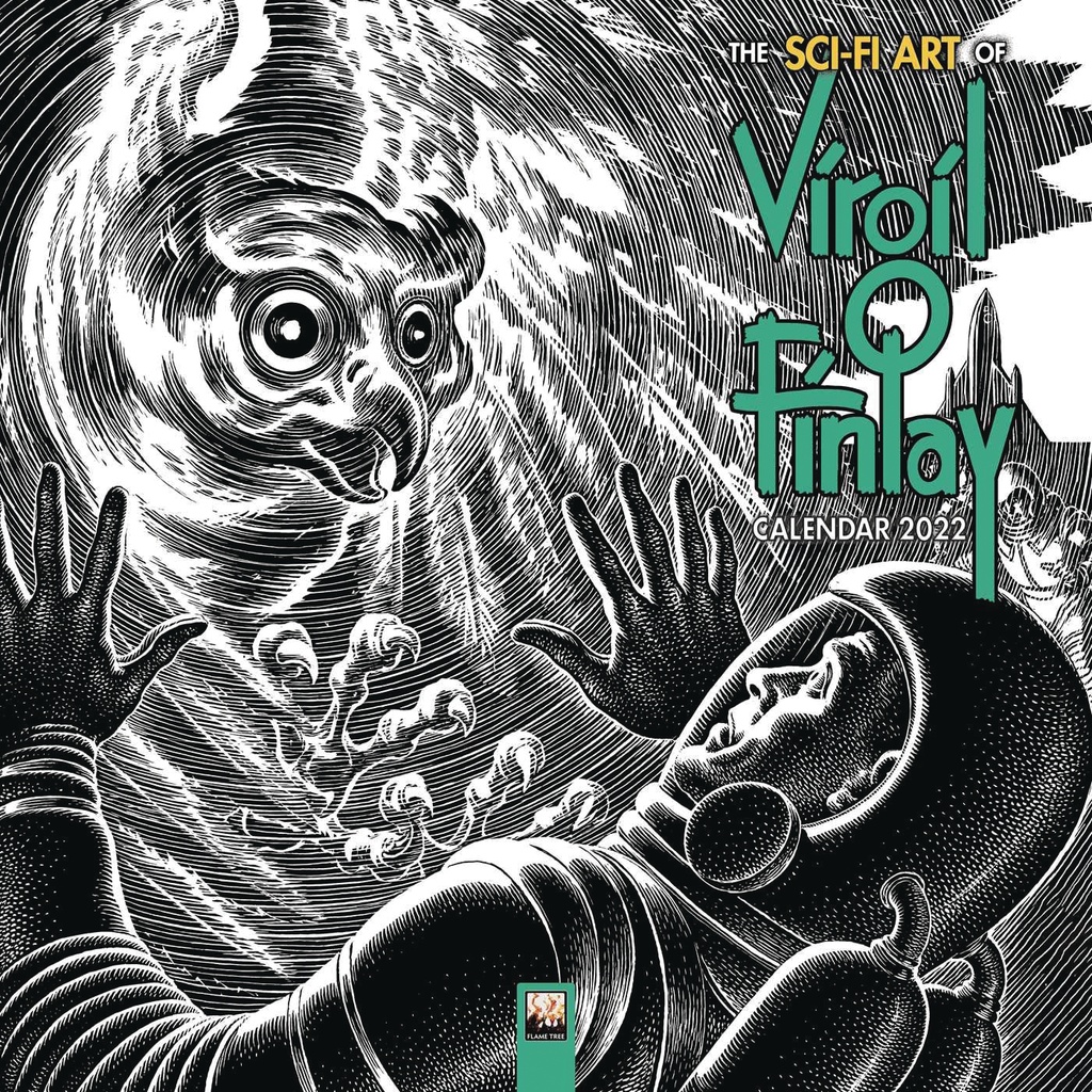 SCI FI ART OF VIRGIL FINLAY 2022 WALL CALENDAR