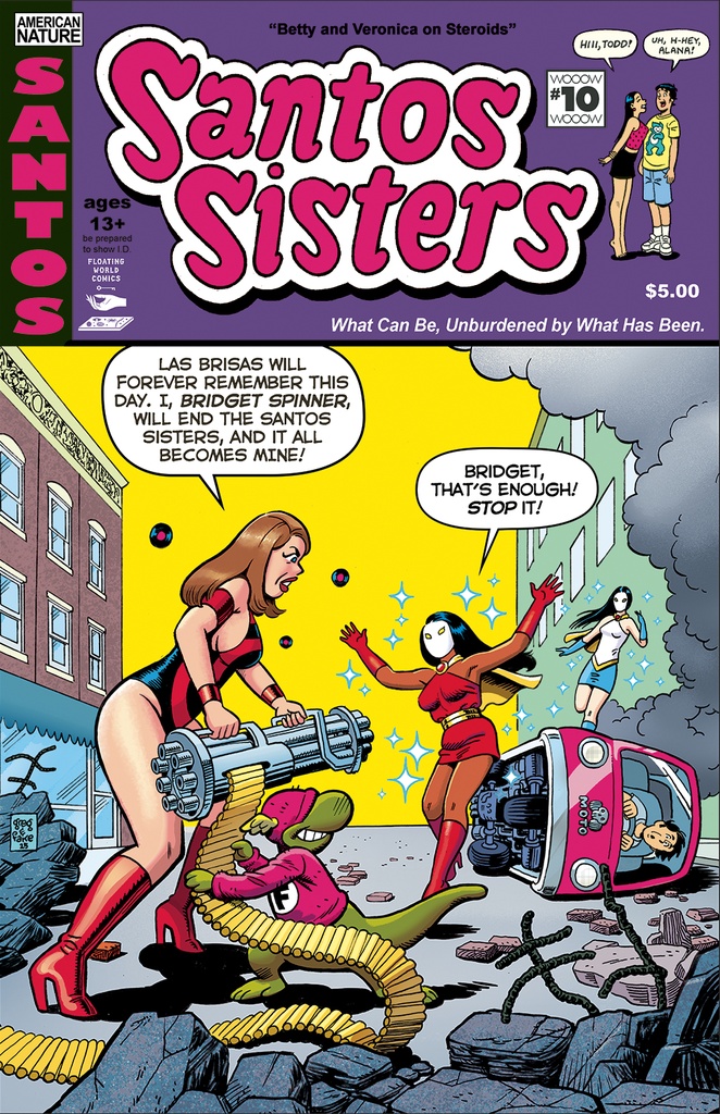 SANTOS SISTERS 10 CVR A GREG&FAKE