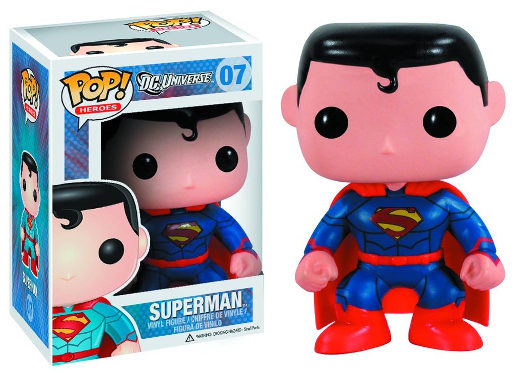 POP HEROES SUPERMAN PX VINYL FIG NEW 52 VER