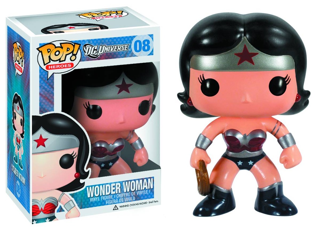 POP HEROES WONDER WOMAN PX VINYL FIG NEW 52 VER