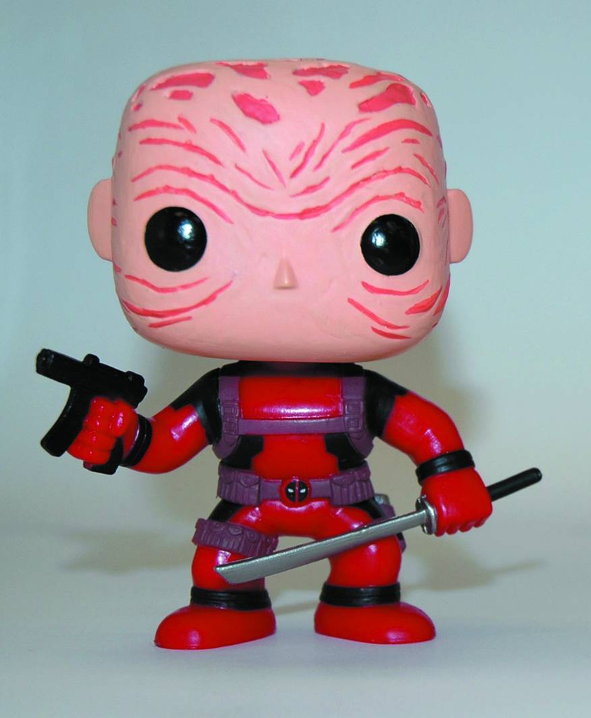 POP MARVEL DEADPOOL PX VINYL FIG MASKLESS RED VER