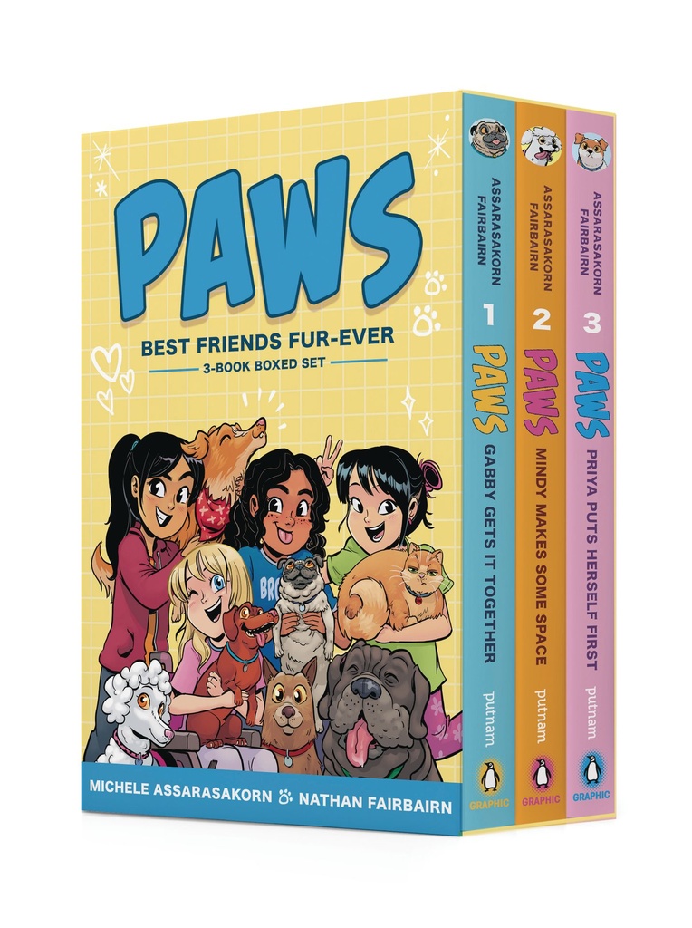 PAWS BEST FRIENDS FUR EVER BOXED SET (BOOKS 1 3)