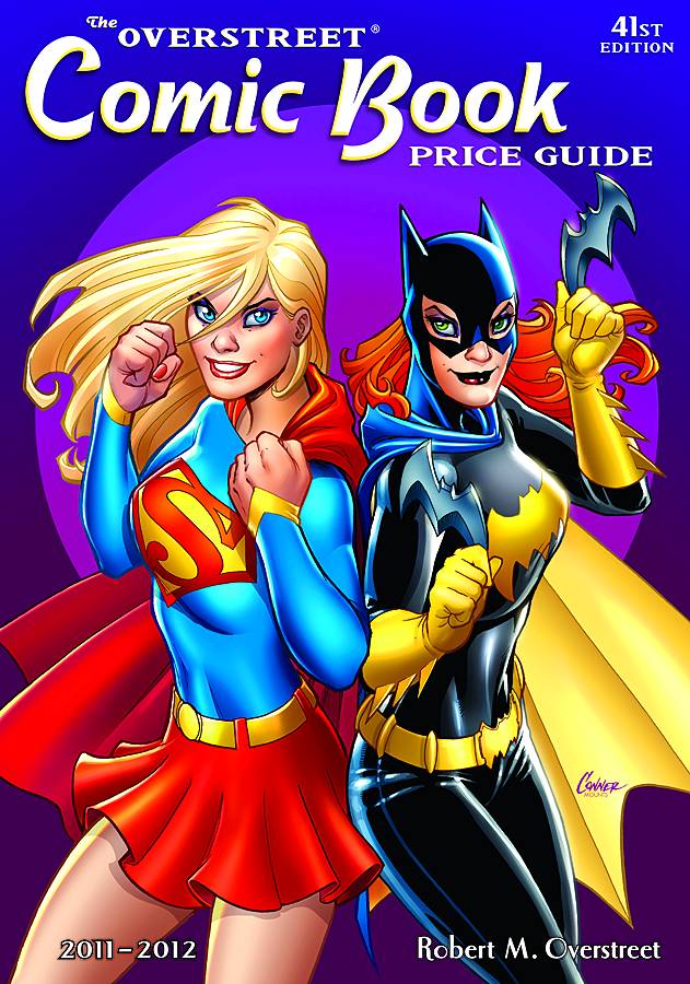 OVERSTREET COMIC BK PG 41 SUPERGIRL & BATGIRL