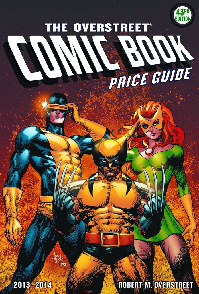 OVERSTREET COMIC BK PG 43 X-MEN
