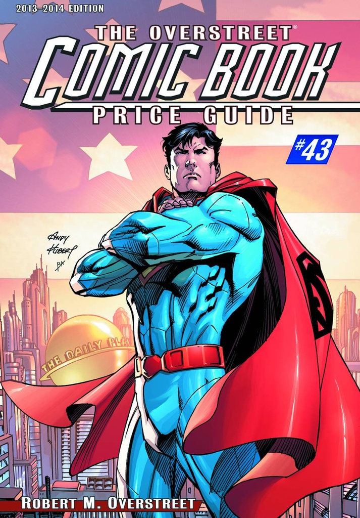 OVERSTREET COMIC BK PG 43 SUPERMAN
