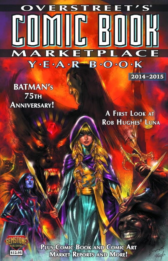 OVERSTREET COMIC BK MARKETPLACE YEARBOOK TWO014 LUNA BY BUZZ