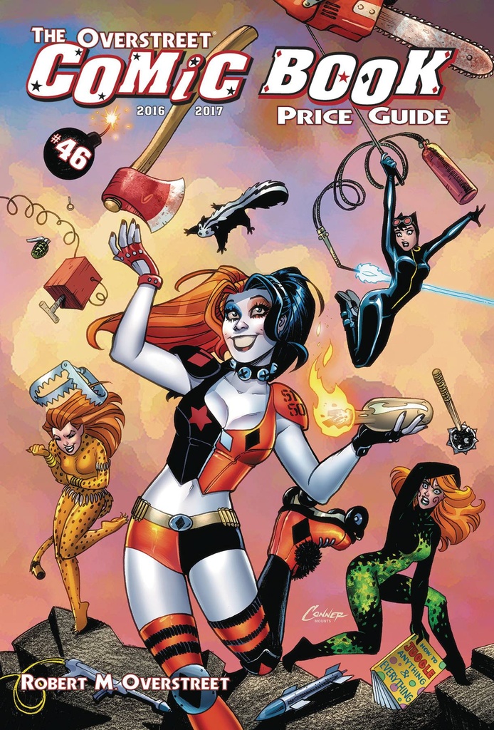 OVERSTREET COMIC BK PG HC 46 HARLEY QUINN