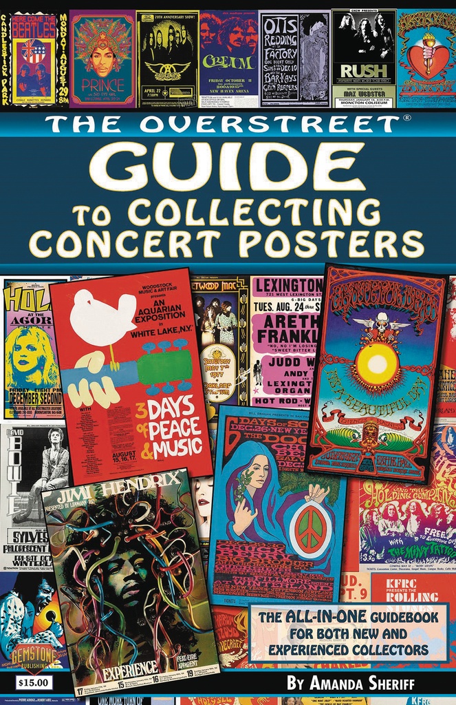 OVERSTREET GUIDE 06 COLLECTING CONCERT POSTERS
