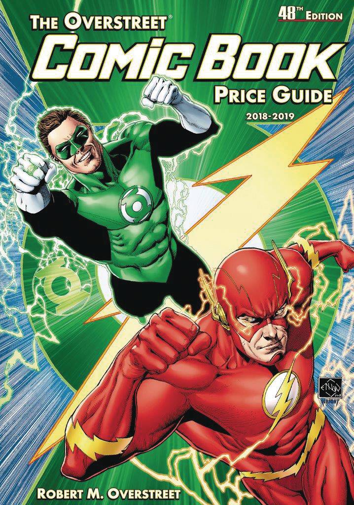 OVERSTREET COMIC BK PG 48 FLASH GREEN LANTERN