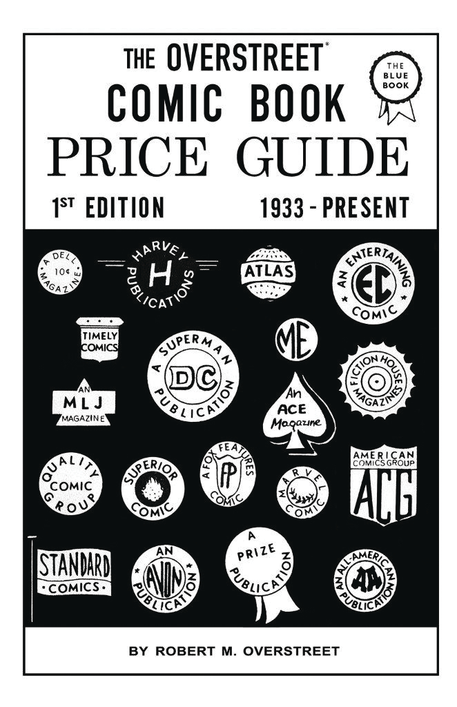 OVERSTREET COMIC BOOK PRICE GUIDE 1 FACSIMILE ED SC