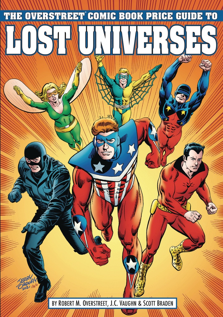 OVERSTREET GUIDE TO LOST UNIVERSES HC CVR B CRUSADERS