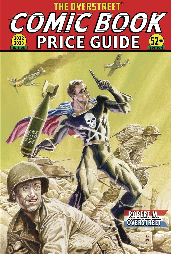 OVERSTREET COMIC BK PG HC 52 BLACK TERROR HALL FAME