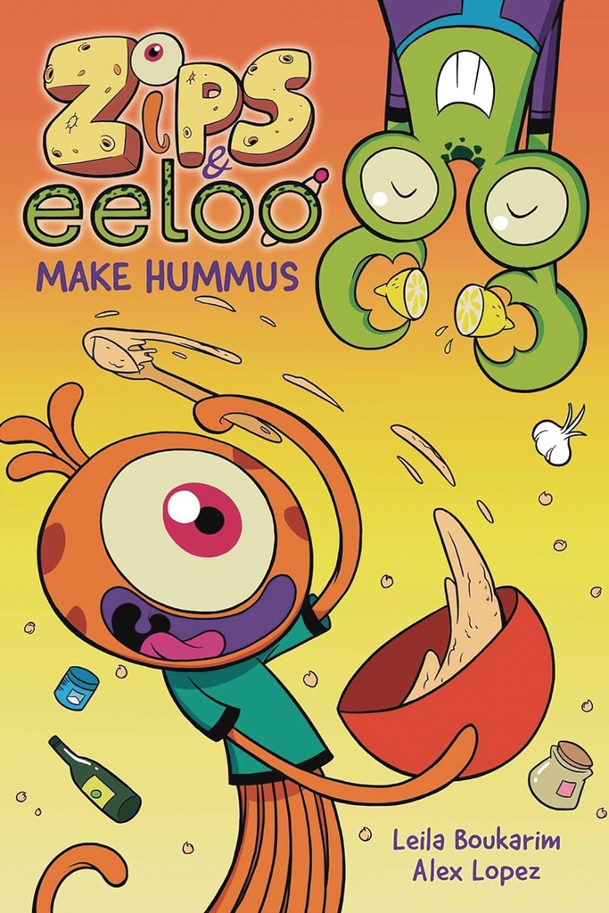 ZIPS AND EELOO MAKE HUMMUS