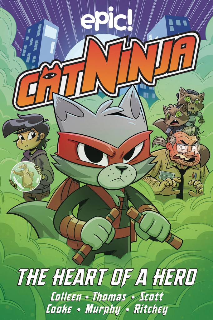CAT NINJA HC GN 06 HEART OF HERO