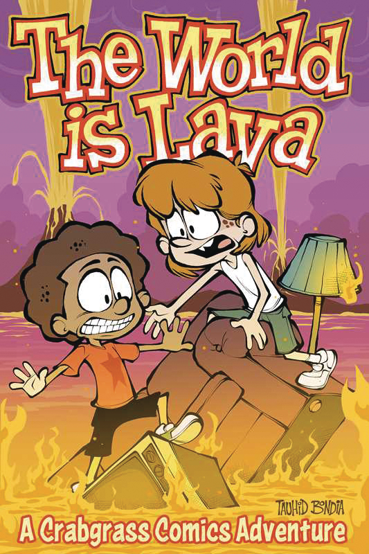 CRABGRASS COMIC ADV WORLD IS LAVA