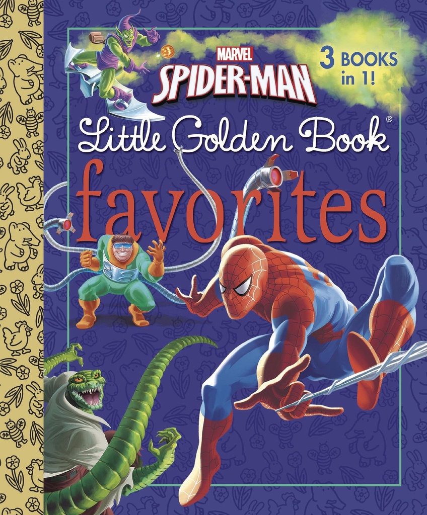 MARVEL SPIDER-MAN LITTLE GOLDEN BOOK FAVORITES REISSUE