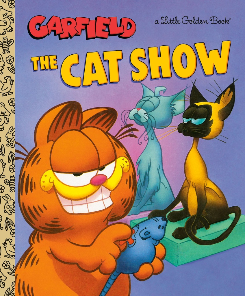 GARFIELD CAT SHOW LITTLE GOLDEN BOOK