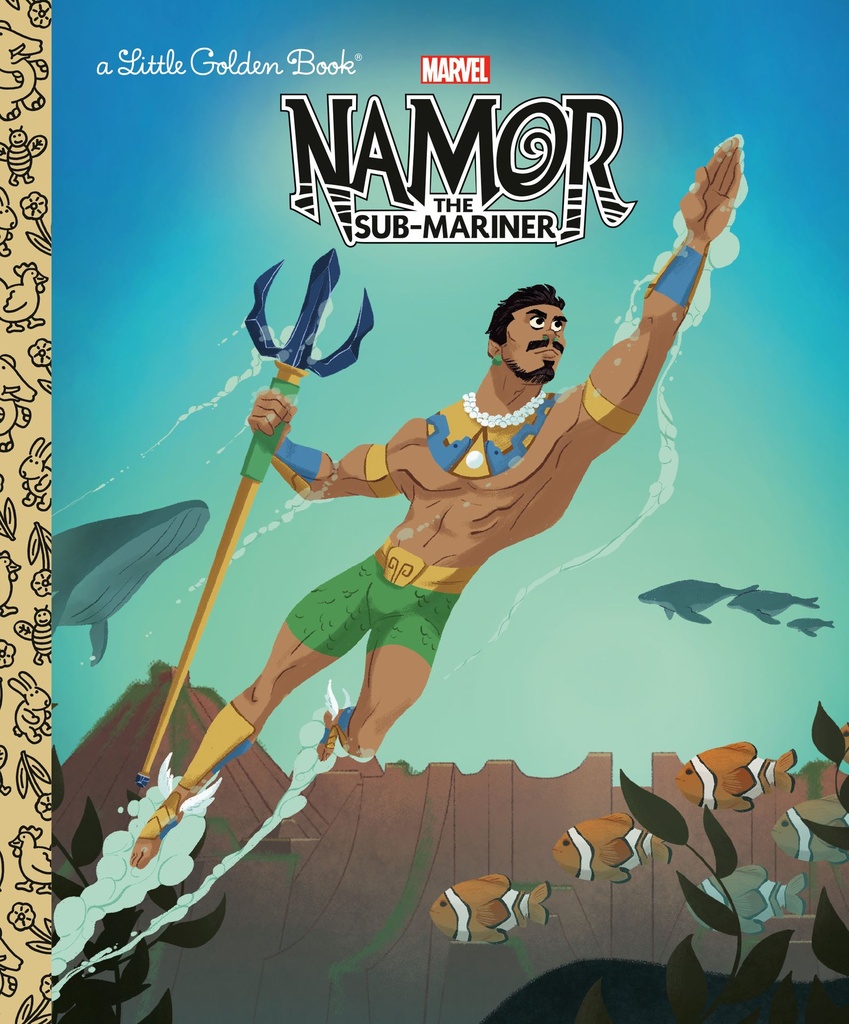 NAMOR SUBMARINER LITTLE GOLDEN BOOK