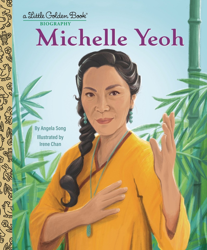 MICHELLE YEOH A LITTLE GOLDEN BOOK BIOGRAPHY