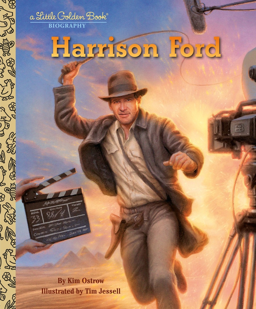 HARRISON FORD A LITTLE GOLDEN BOOK BIOGRAPHY