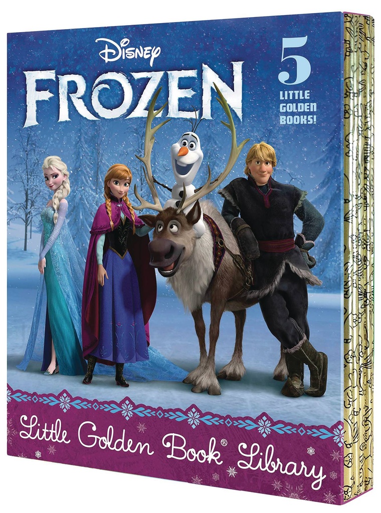 DISNEY FROZEN LITTLE GOLDEN BOOK LIBRARY