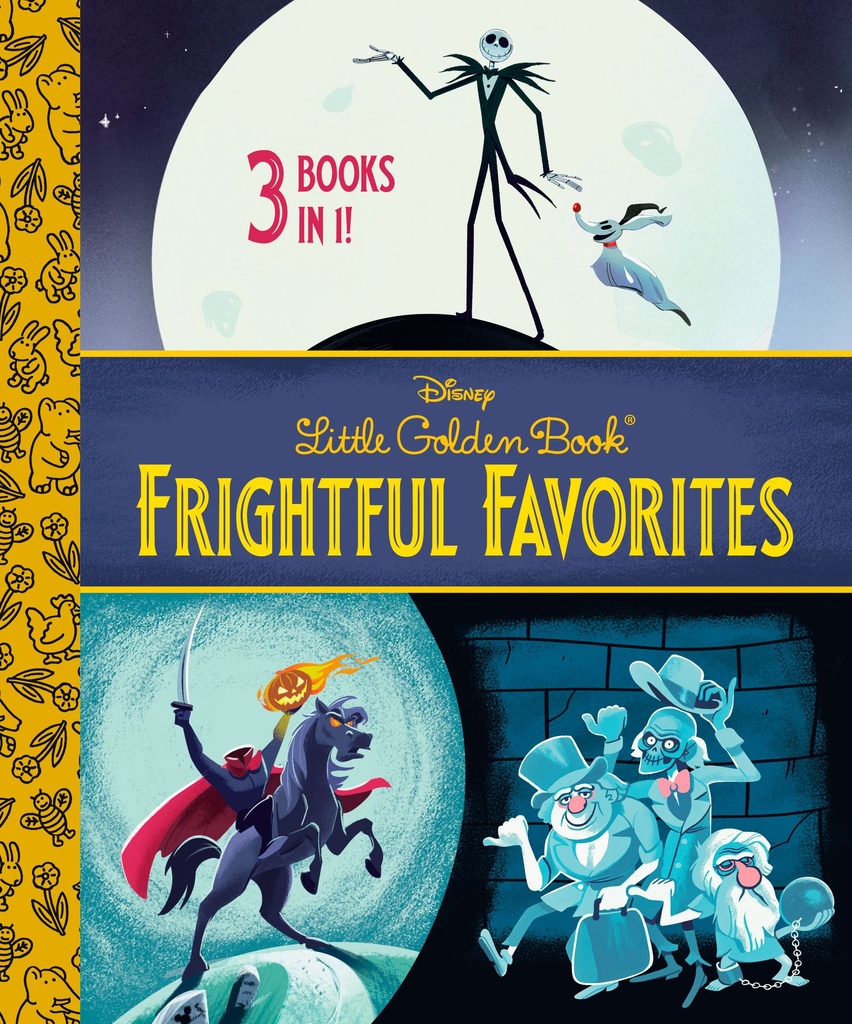 DISNEY LITTLE GOLDEN BOOK FRIGHTFUL FAVORITES