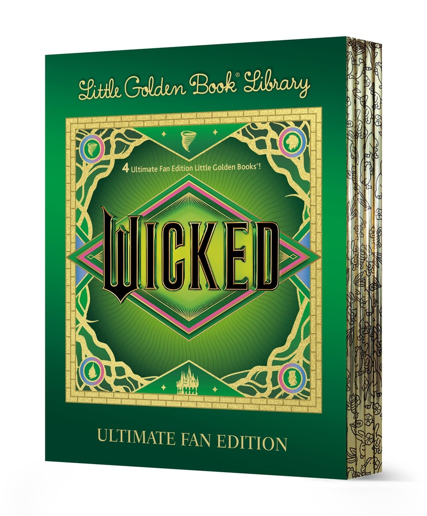 WICKED LITTLE GOLDEN BOOK BOXED SET ULTIMATE FAN ED