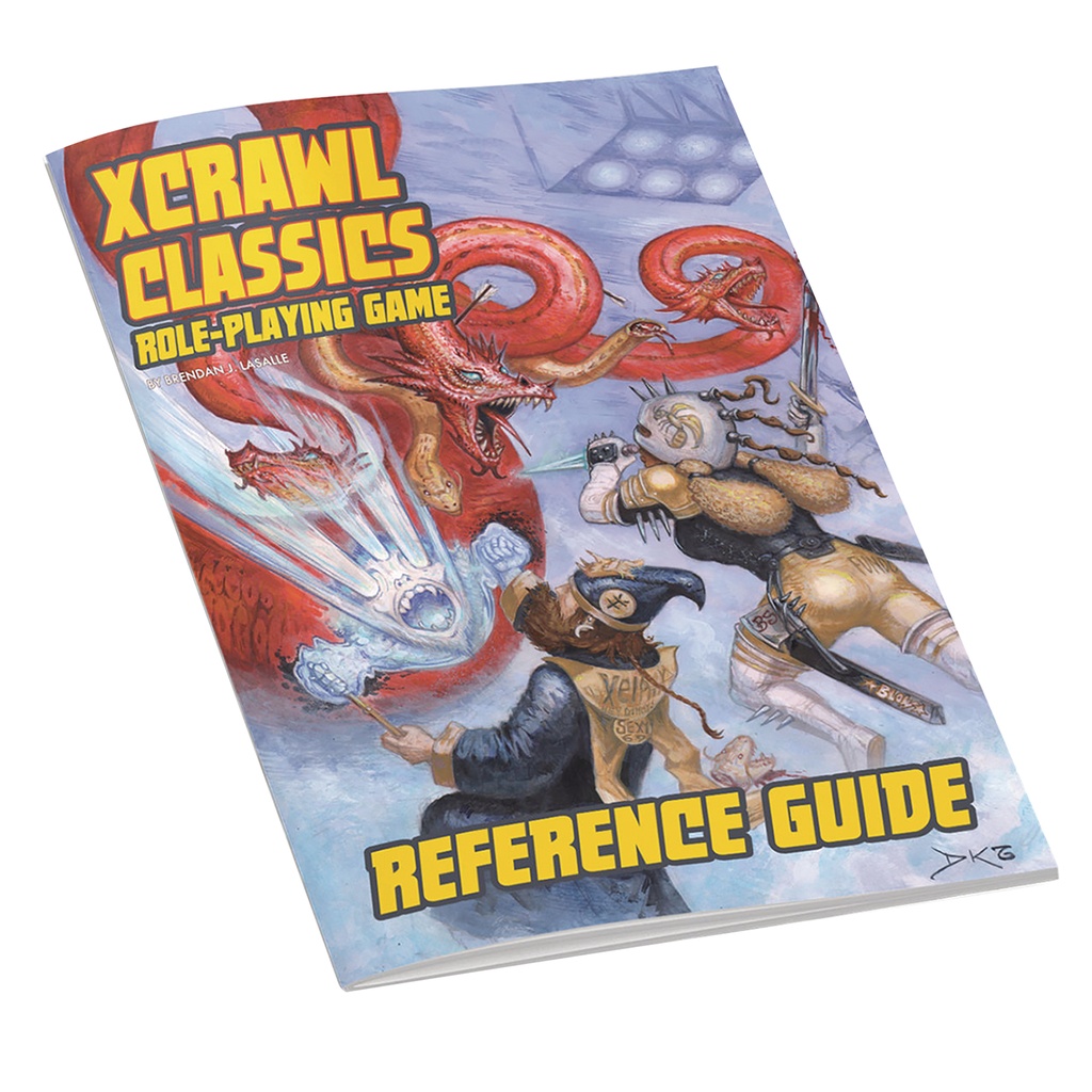 XCRAWL CLASSICS REFERENCE BOOKLET