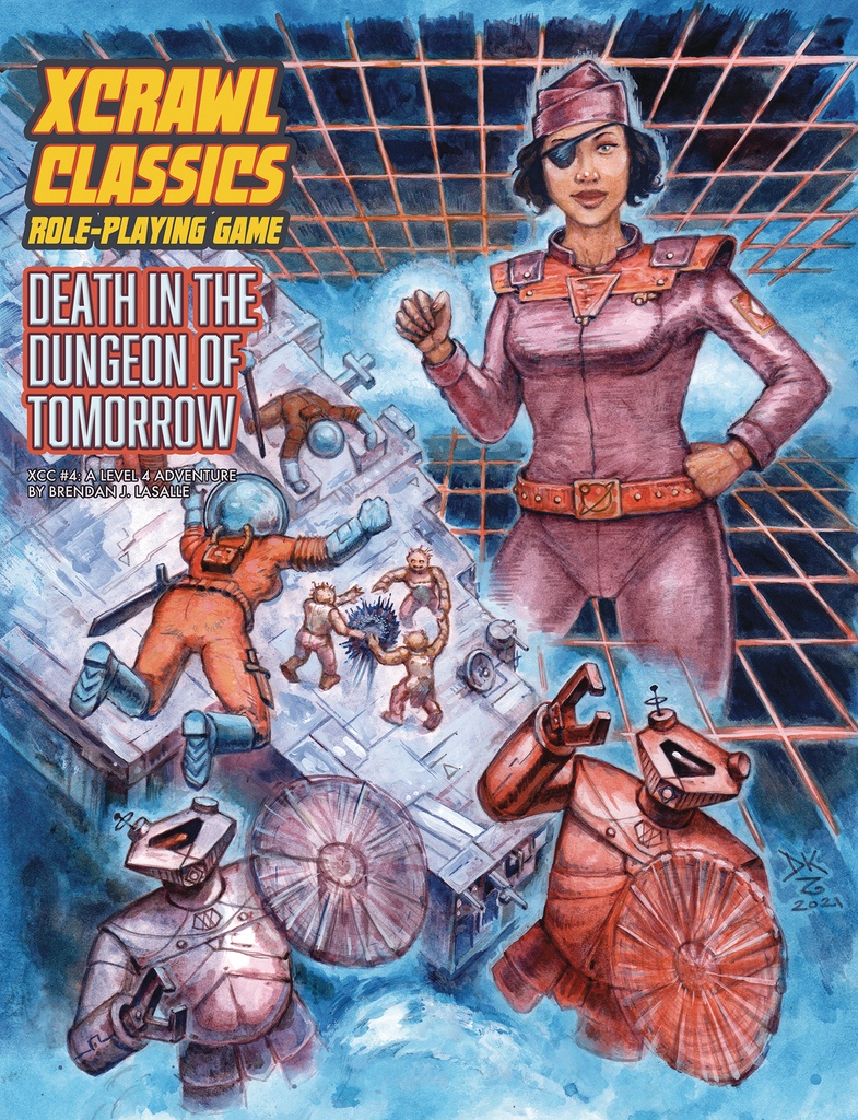 XCRAWL CLASSICS 4 DEATH IN DUNGEON OF TOMORROW