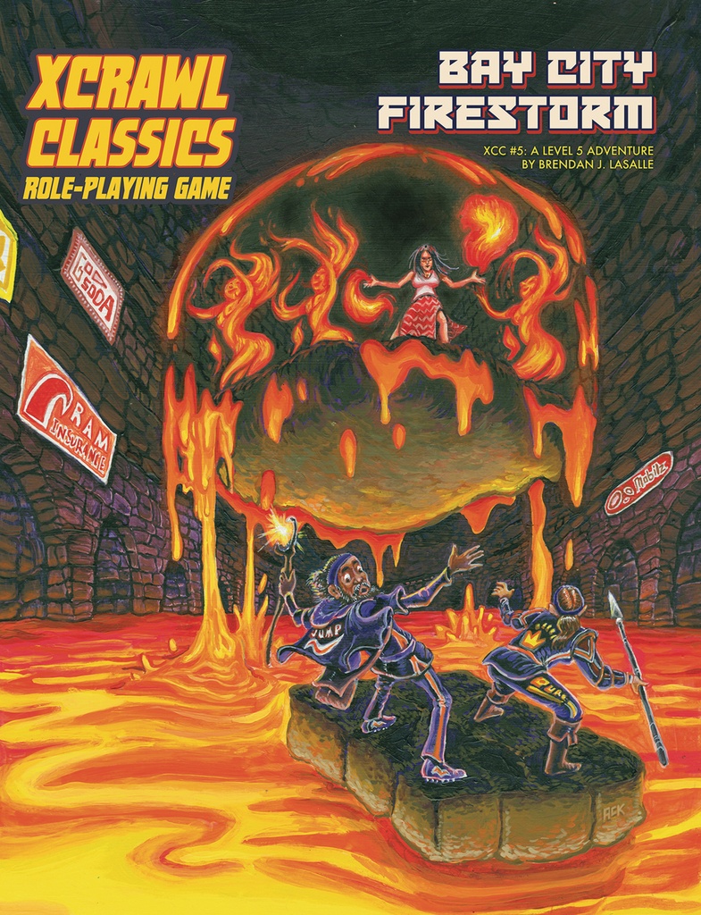 XCRAWL CLASSICS 5 BAY CITY FIRESTORM