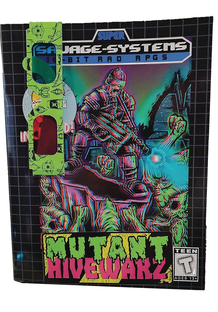 MUTANT HIVE WARZ 3D EXPERIENCE HC