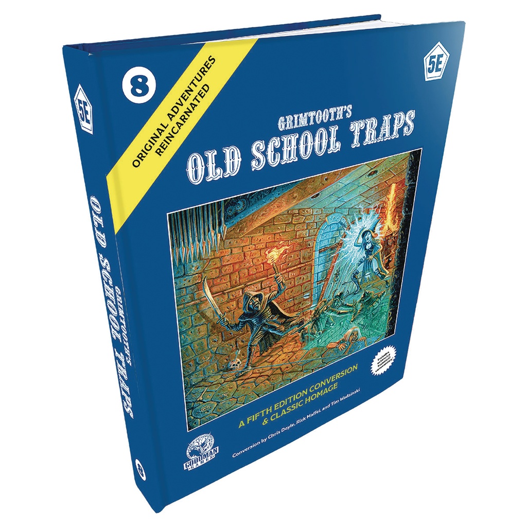 D&D 5E ORIGINAL ADV REINCARNATED HC 8 GRIMTOOTHS TRAPS