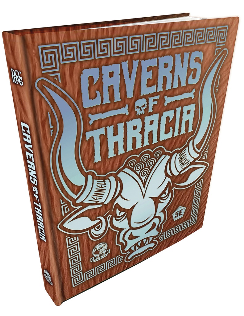 CAVERNS OF THRACIA (5E) MINOTAUR HIDE CVR HC