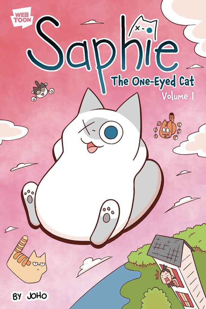 SAPHIE THE ONE EYED CAT 01
