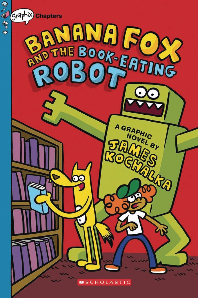 BANANA FOX 02 BOOK EATING ROBOT