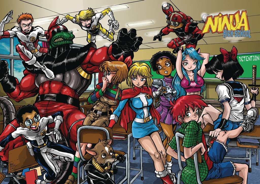 NINJA HIGH SCHOOL TEXT 05
