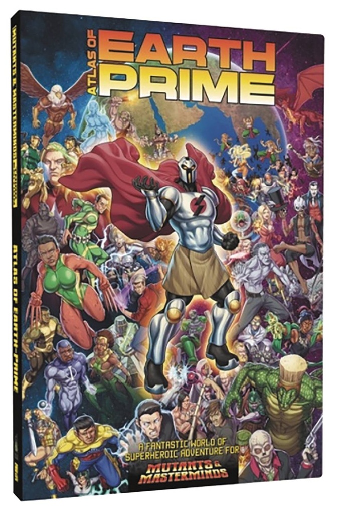 MUTANTS AND MASTERMINDS RPG ATLAS OF EARTH PRIME SOURCEBOOK