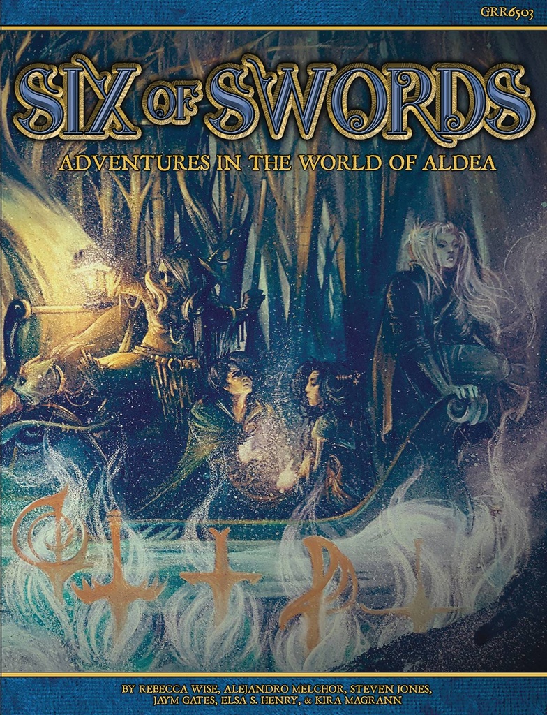 BLUE ROSE RPG SIX OF SWORDS