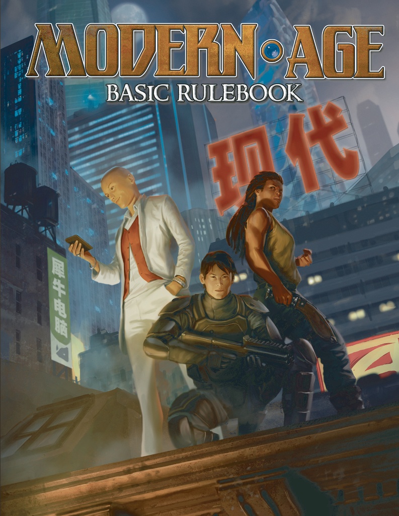 MODERN AGE RPG BASIC RULEBOOK HC