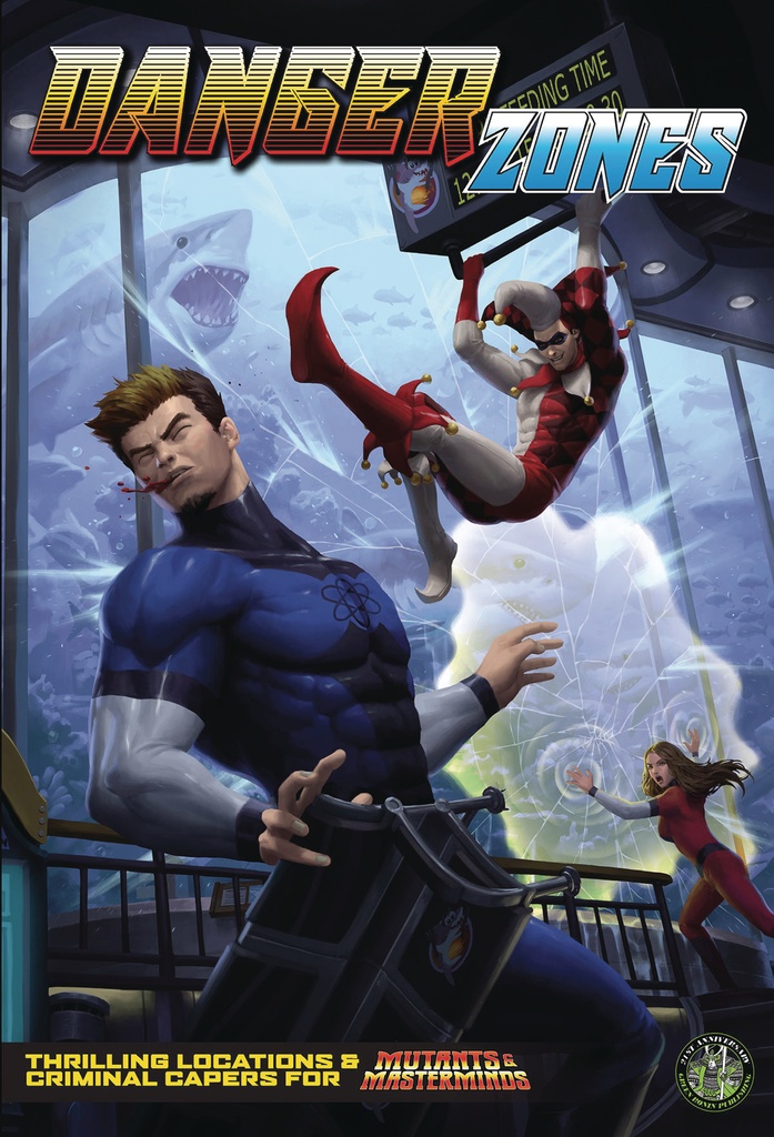 DANGER ZONES MUTANTS & MASTERMINDS SOURCEBOOK