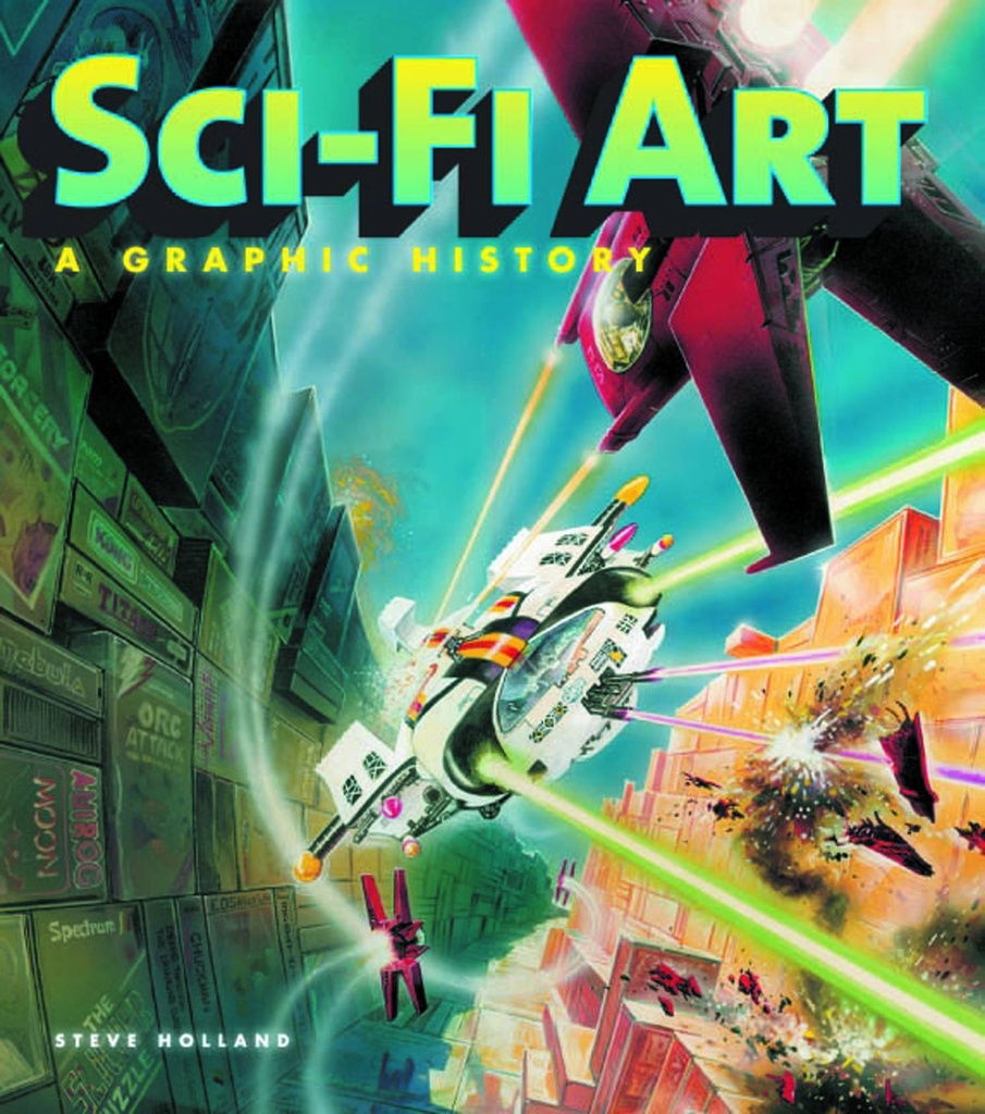 SCI FI ART GRAPHIC HISTORY HC