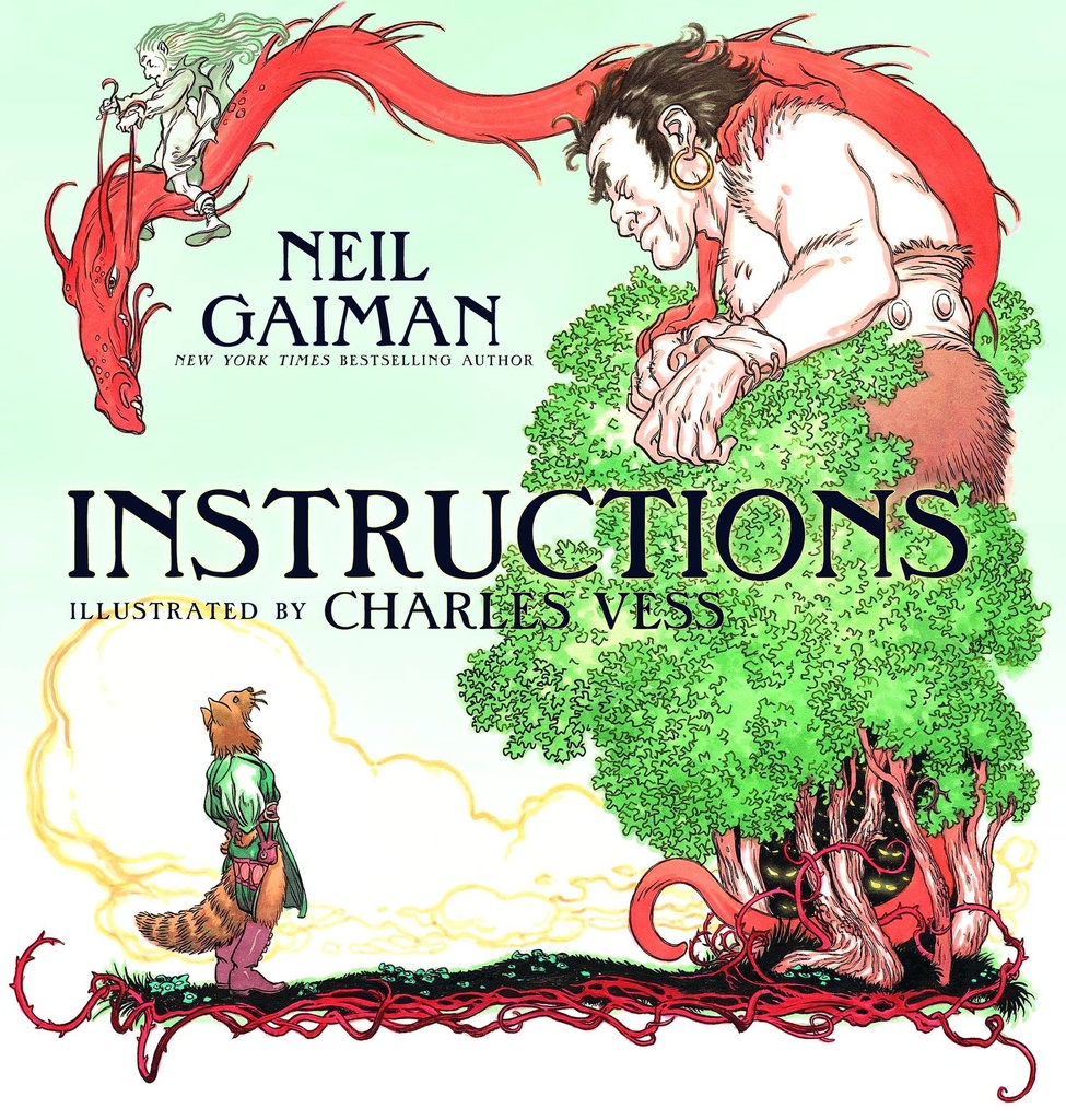 NEIL GAIMAN INSTRUCTIONS HC