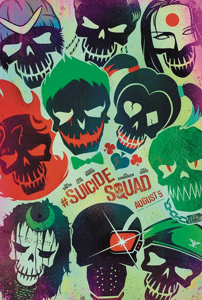 SUICIDE SQUAD BEHIND SCENES W WORST HEROES EVER HC