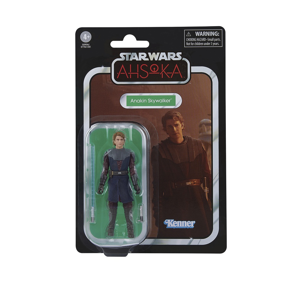 SW VINTAGE 3-3/4IN AHSOKA ANAKIN SKYWALKER AF