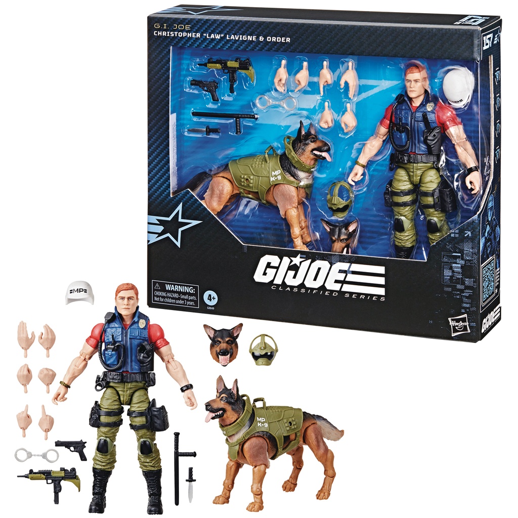 GI JOE CLASSIFIED SERIES 6IN LAW & ORDER DLX AF