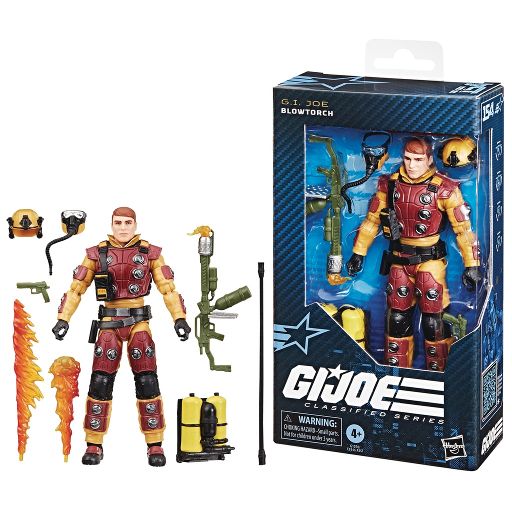 GI JOE CLASSIFIED SERIES 6IN BLOWTORCH AF